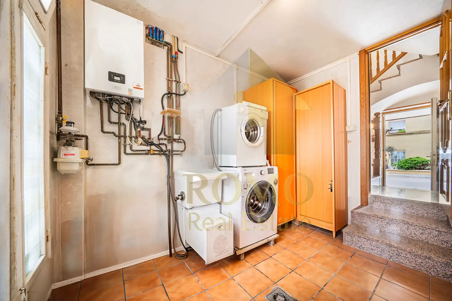 Cocina de Casa adosada en venta en Caldes de Montbui con Calefacción y Balcón