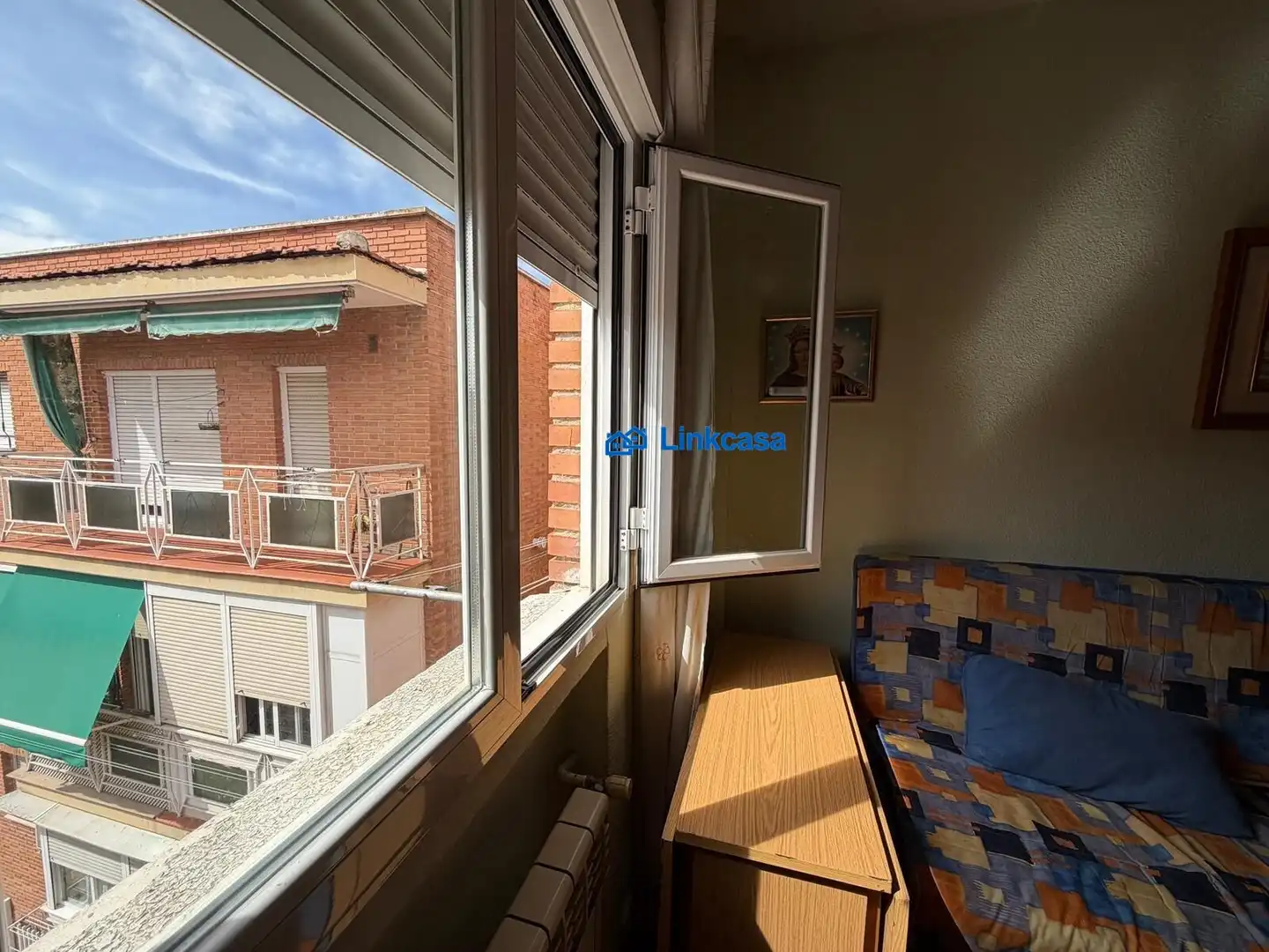 Balcony of Flat for sale in Madrid  with Heating, Private garden and Terrace