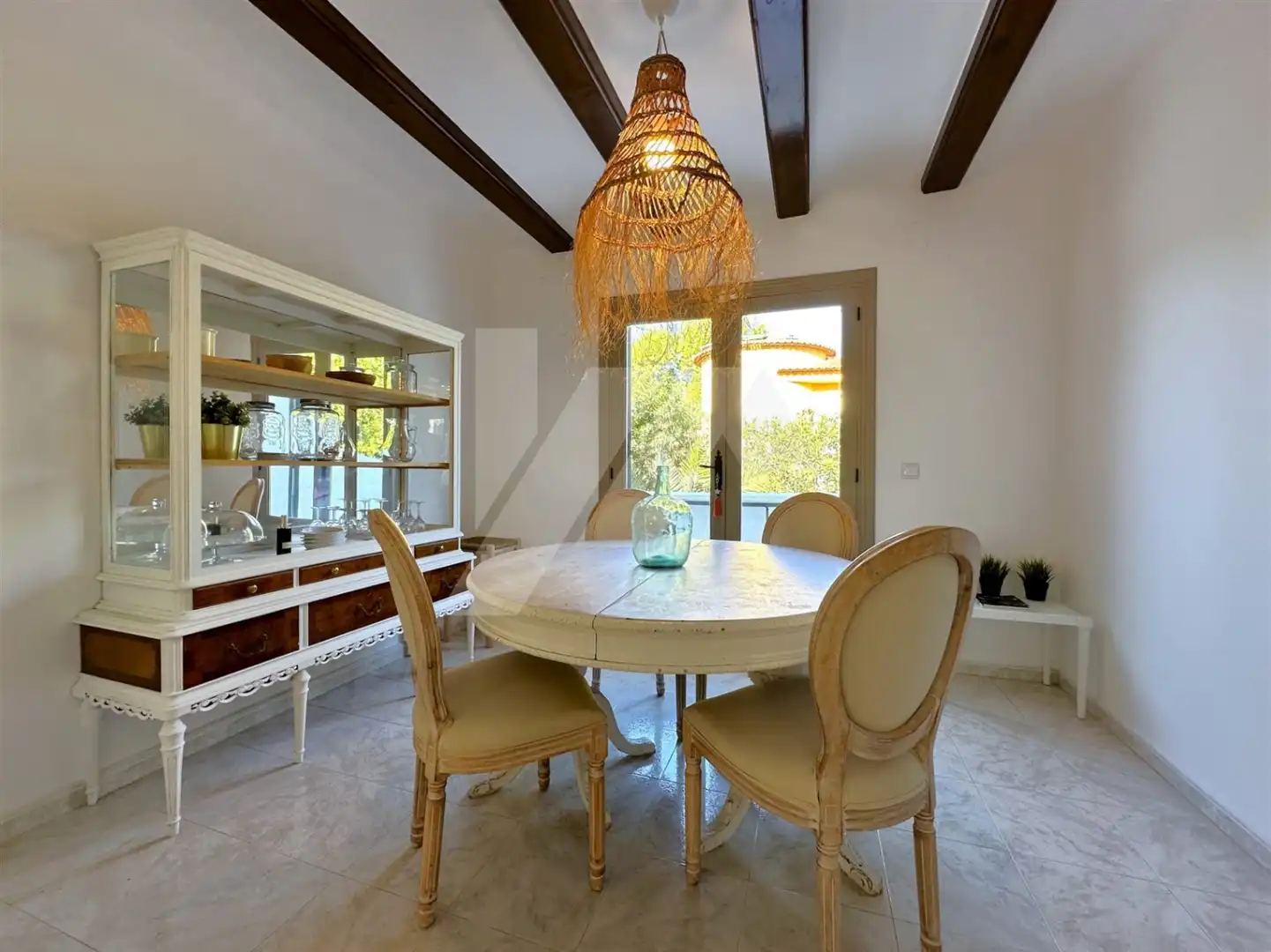 Dining room of Houses for sale in Moraira  with Air Conditioner, Heating and Private garden