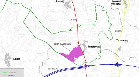 Foto 5 de Terreno industrial en venta en Carrer de Xaloc, Torrefarrera, Lleida