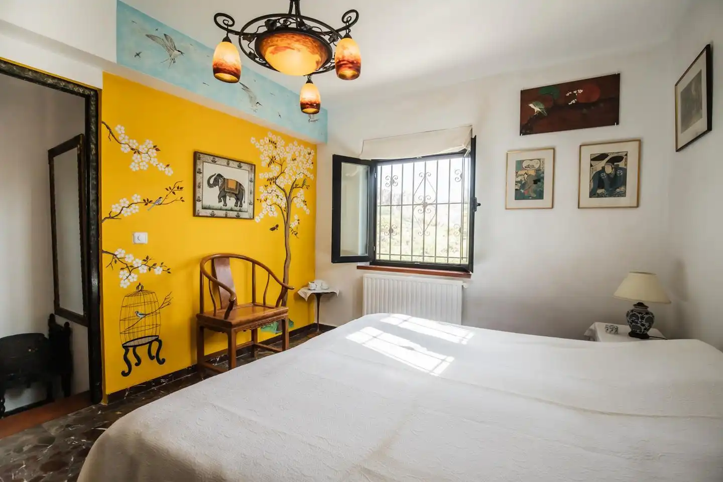 Bedroom of Houses for sale in El Castell de Guadalest  with Private garden