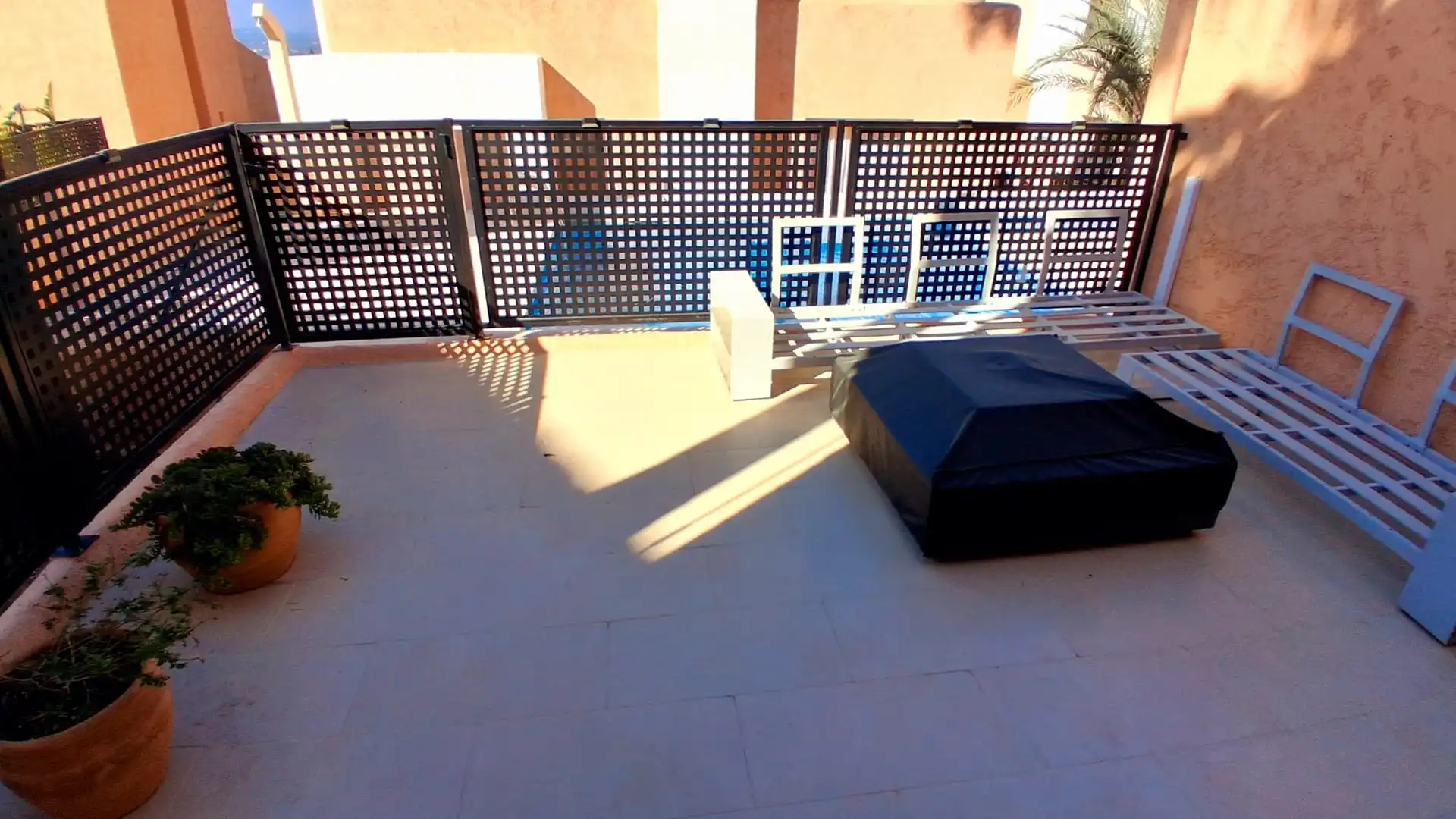Terrace of Country homes for sale in L'Alfàs del Pi  with Air Conditioner, Terrace and Storage room