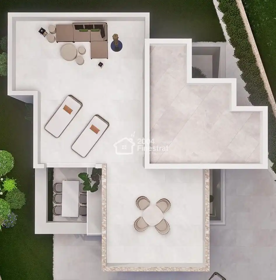 Jardí de Casa o xalet en venda en Finestrat amb Aire condicionat, Jardí privat i Terrassa