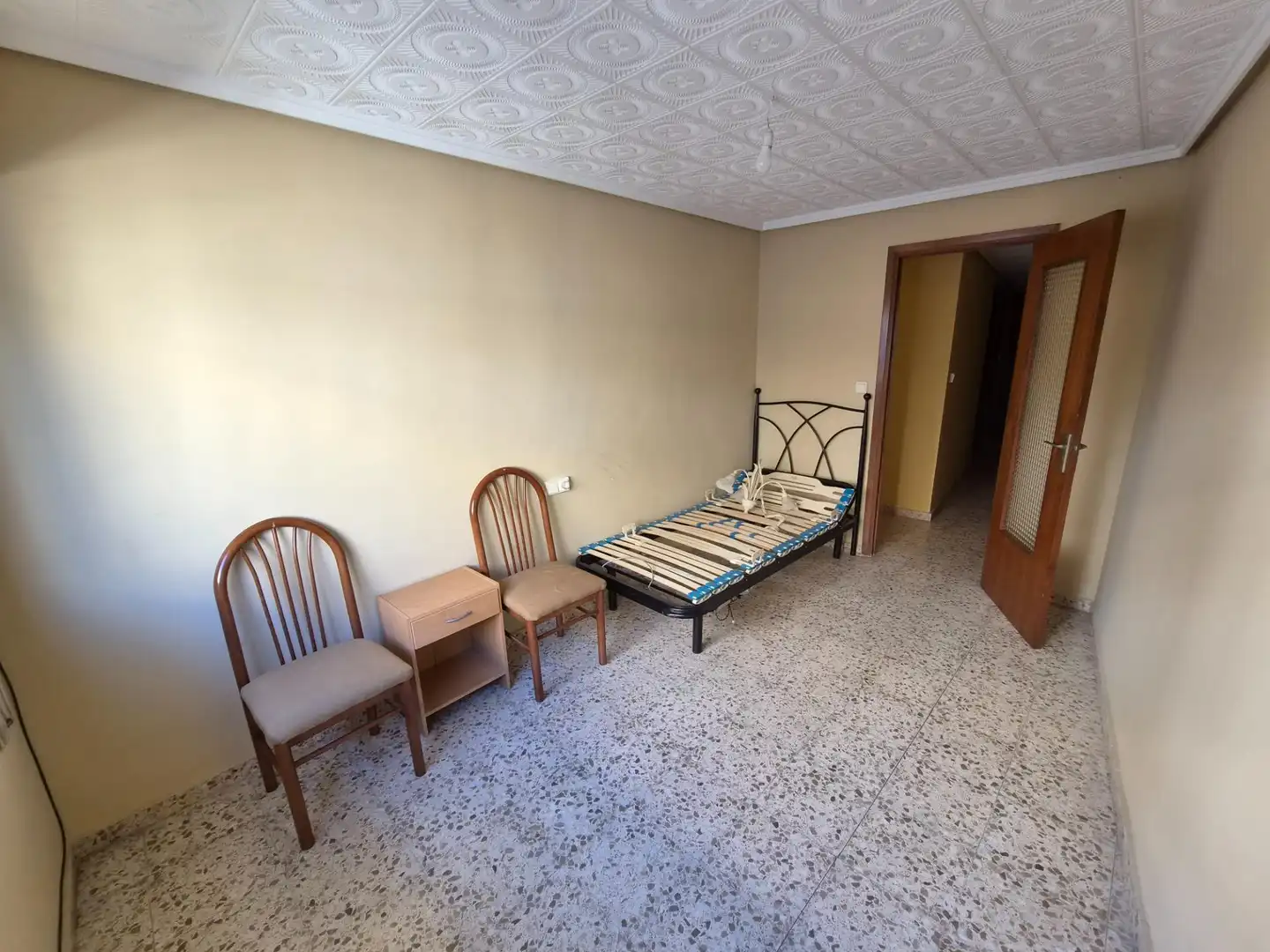 Schlafzimmer von Wohnung zur Miete in Moncada mit Möbliert und Balkon