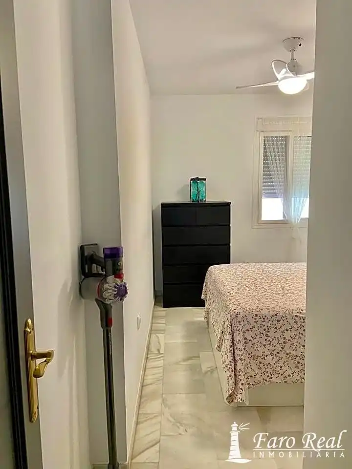 Habitación de Apartamento de alquiler en Sanlúcar de Barrameda con Aire acondicionado, Terraza y Amueblado