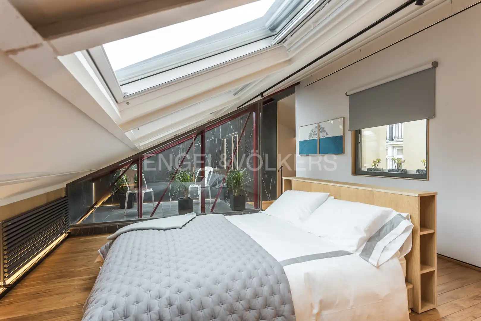 Bedroom of Flat for rent in Barrio de Salamanca