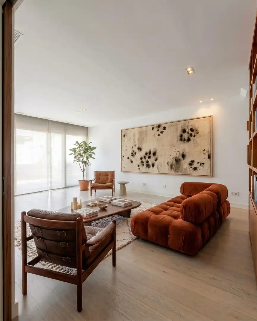 Sala d'estar de Àtic en venda en Madrid amb Calefacció