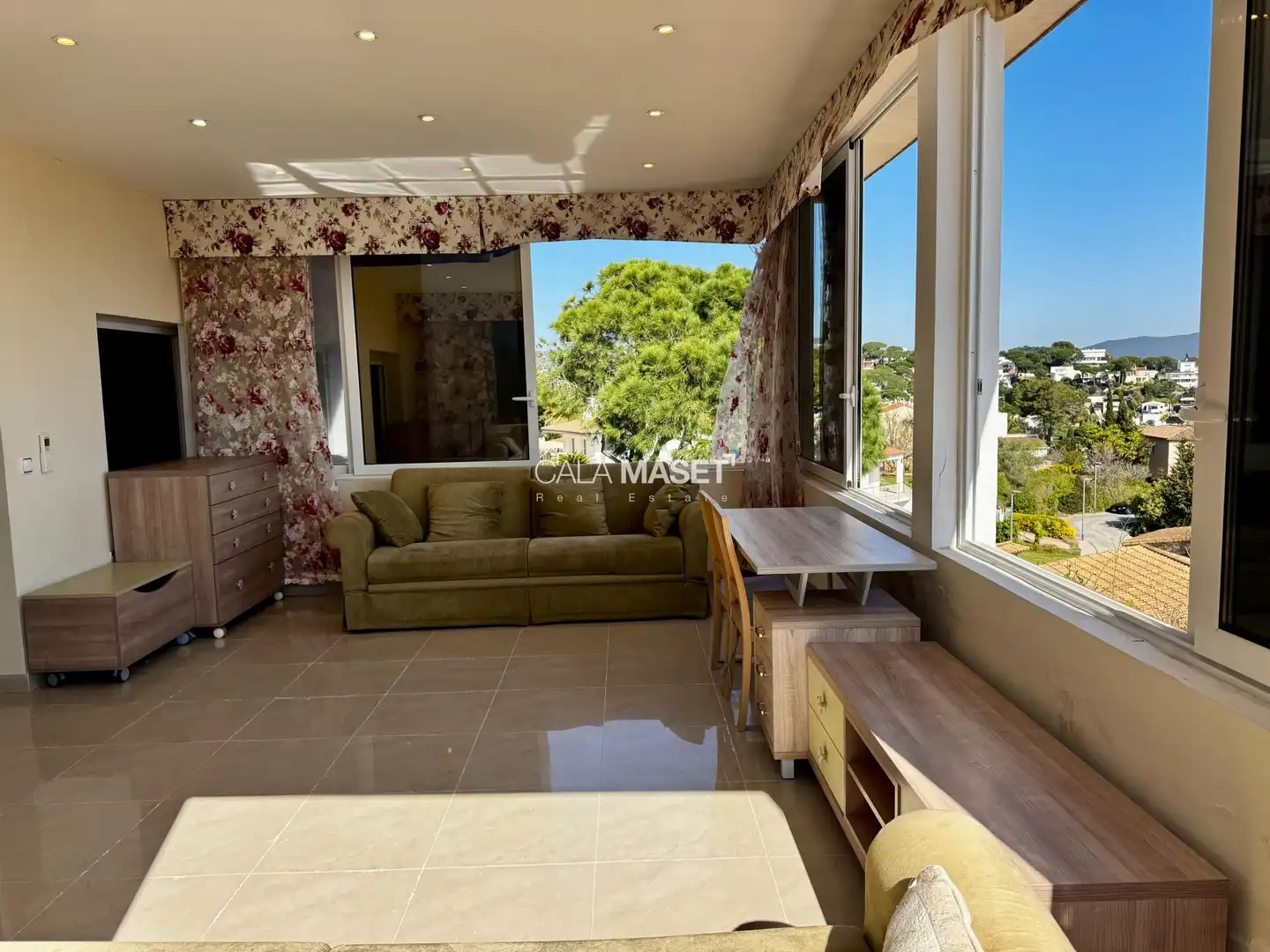 Wohnzimmer von Haus oder Chalet zum Verkauf in Calonge i Sant Antoni mit Heizung, Privatgarten und Terrasse