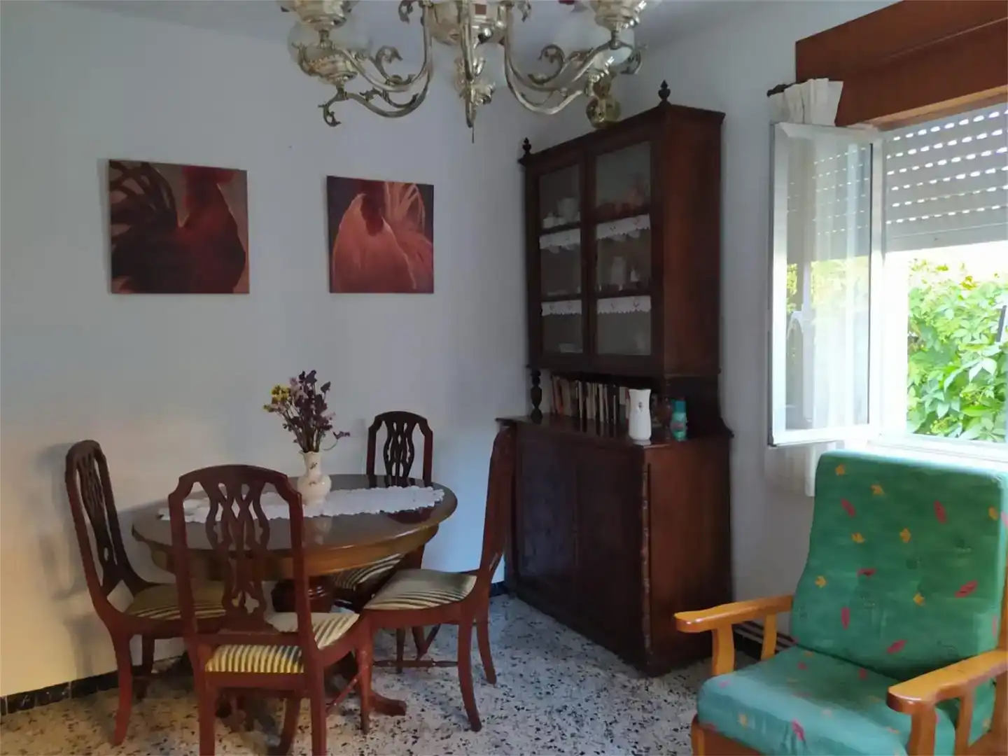 Comedor de Piso en venta en La Vecilla con Jardín privado, Trastero y Amueblado