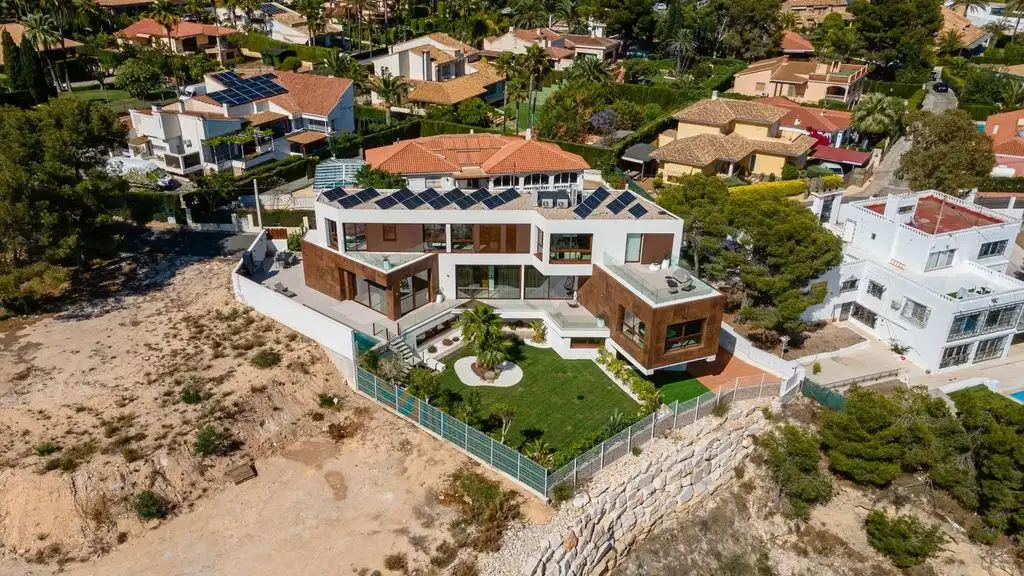 Vista exterior de Casa o xalet en venda en Benidorm