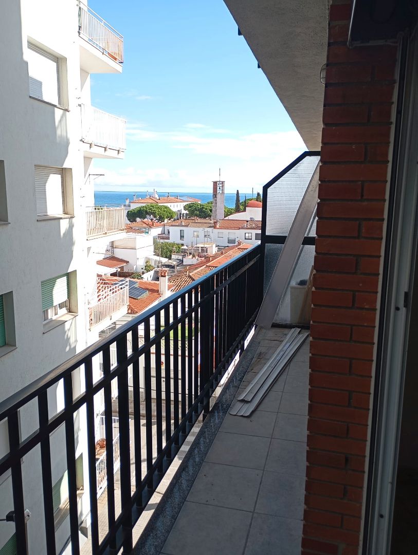 Balcony of Flat for sale in Blanes  with Storage room, Oven and Balcony