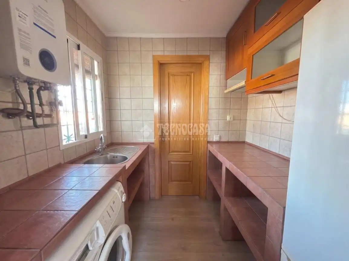 Kitchen of Attic for sale in Madrid  with Air Conditioner, Parquet flooring and Terrace