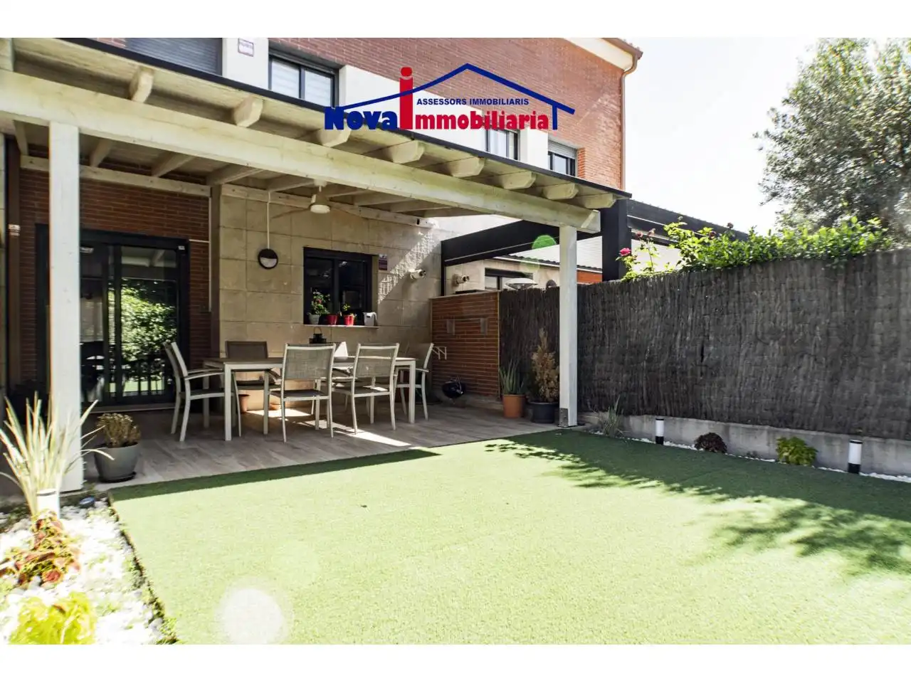 Terrasse von Haus oder Chalet zum Verkauf in Sant Esteve Sesrovires mit Klimaanlage, Heizung und Privatgarten
