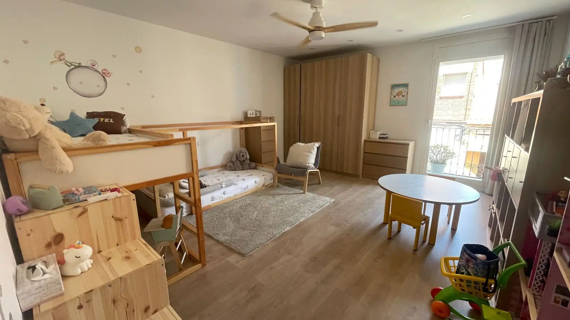 Bedroom of Houses for rent in Terrassa  with Air Conditioner, Heating and Private garden
