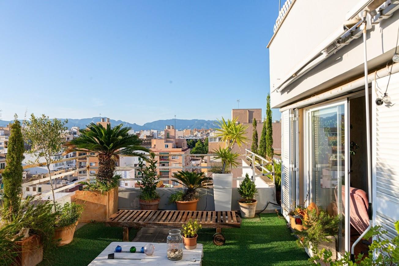 Terrassa de Àtic en venda en  Palma de Mallorca amb Calefacció, Terrassa i Traster