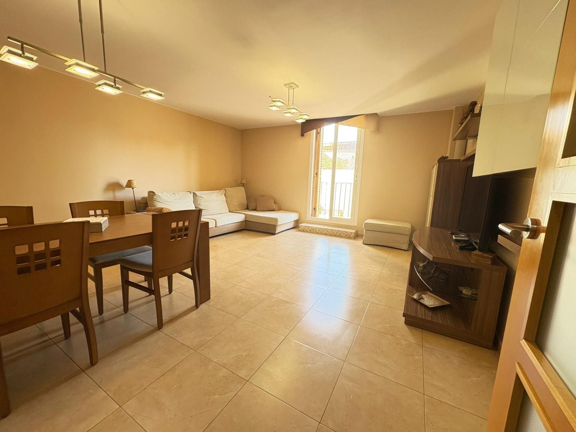 Living room of Flat for sale in Canet de Mar  with Heating, Terrace and Balcony
