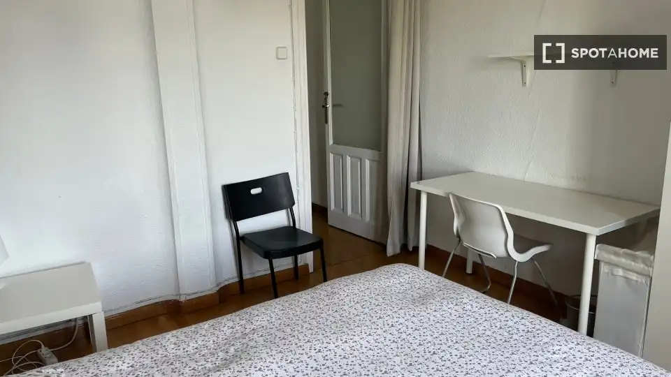 Habitación de Piso de alquiler en Madrid con Aire acondicionado, Calefacción y Amueblado