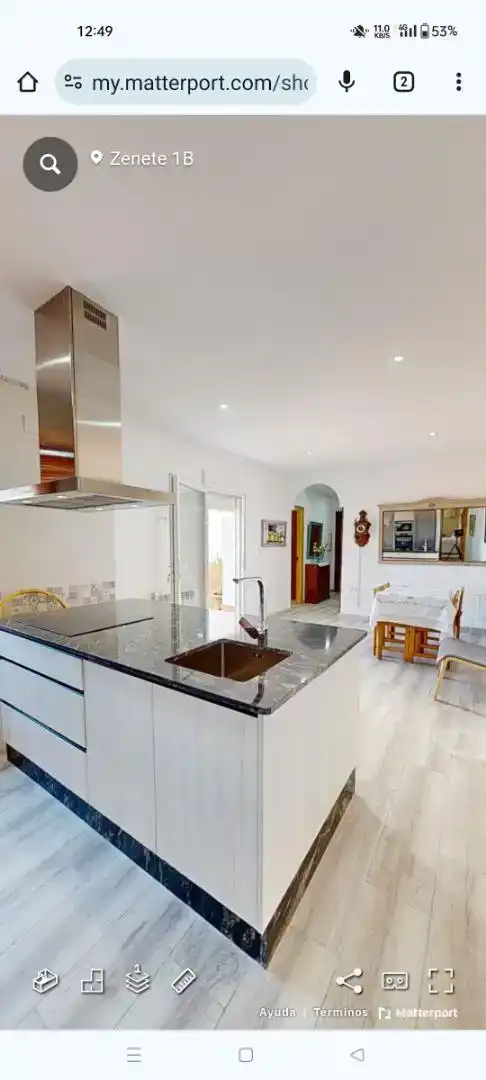 Cuina de Casa o xalet en venda en  Granada Capital amb Aire condicionat i Balcó