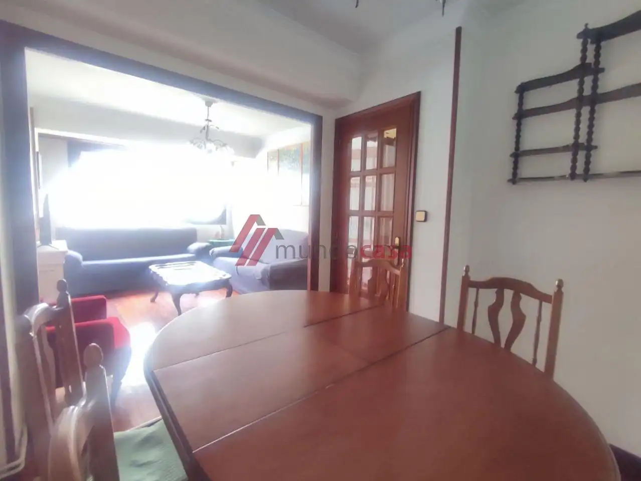 Comedor de Piso de alquiler en Ferrol con Calefacción, Parquet y Amueblado