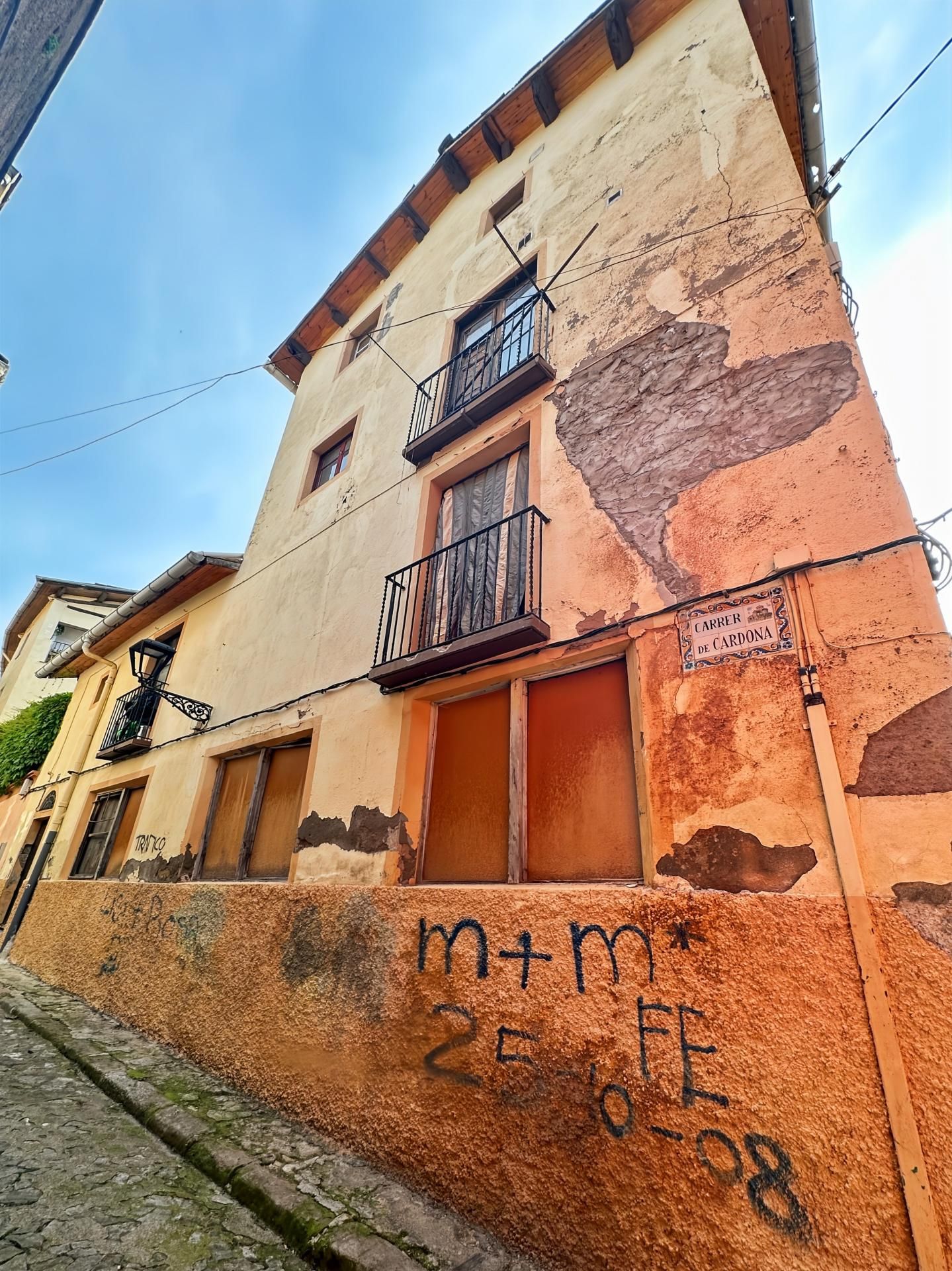 Exterior view of Flat for sale in Berga