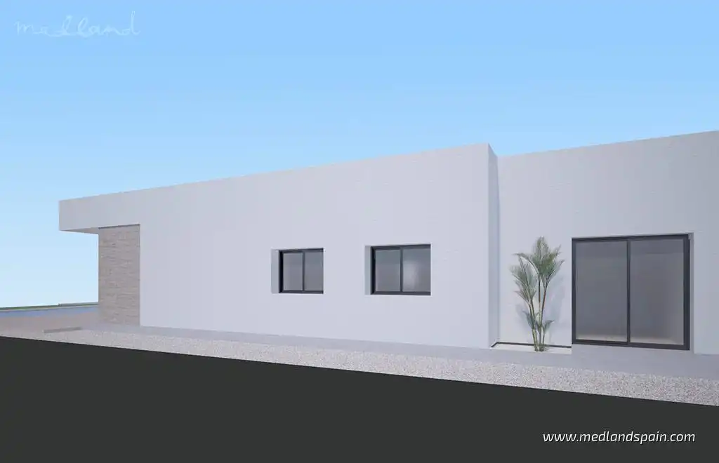 Exterior view of Houses for sale in Aspe  with Private garden and Swimming Pool