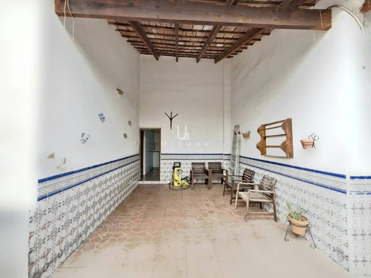Terrassa de Finca rústica en venda en Murcia amb Aire condicionat, Jardí privat i Piscina