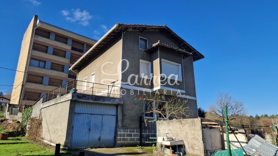 Vista exterior de Casa o xalet en venda en Lemoa amb Traster