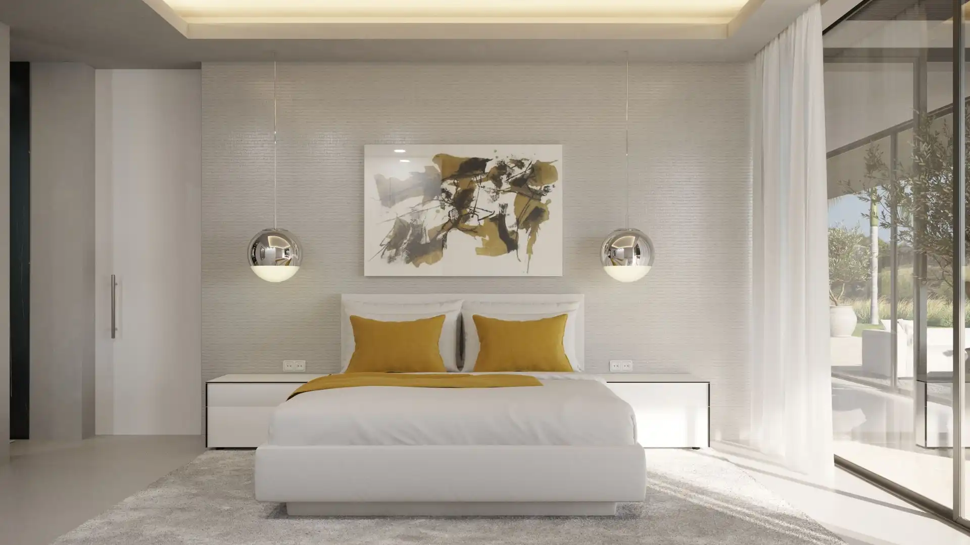 Habitación de Casa o chalet en venta en Marbella con Aire acondicionado, Calefacción y Jardín privado