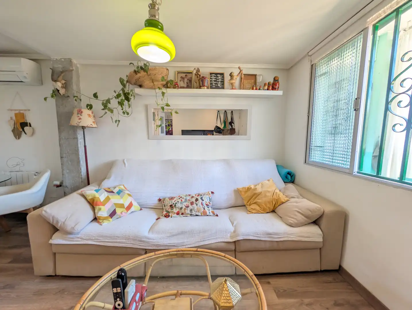 Sala de estar de Piso en venta en Zaragoza con Aire acondicionado, Calefacción y Amueblado
