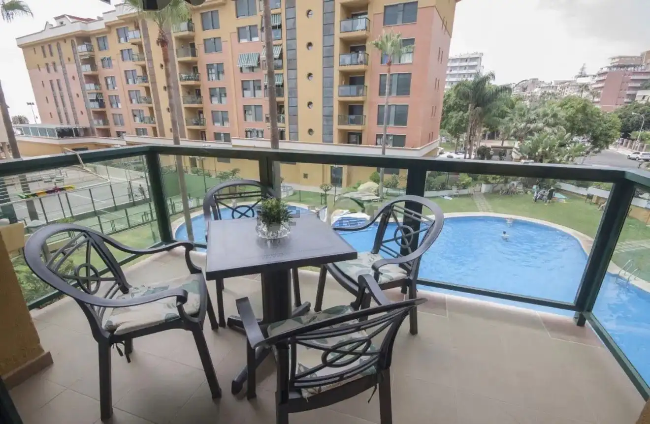 Terraza de Apartamento de alquiler en Torremolinos con Aire acondicionado, Terraza y Trastero