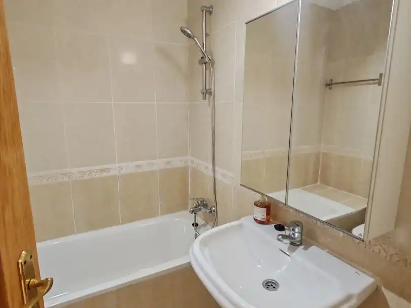 Bathroom of Flat for rent in Galapagar  with Heating, Terrace and Oven