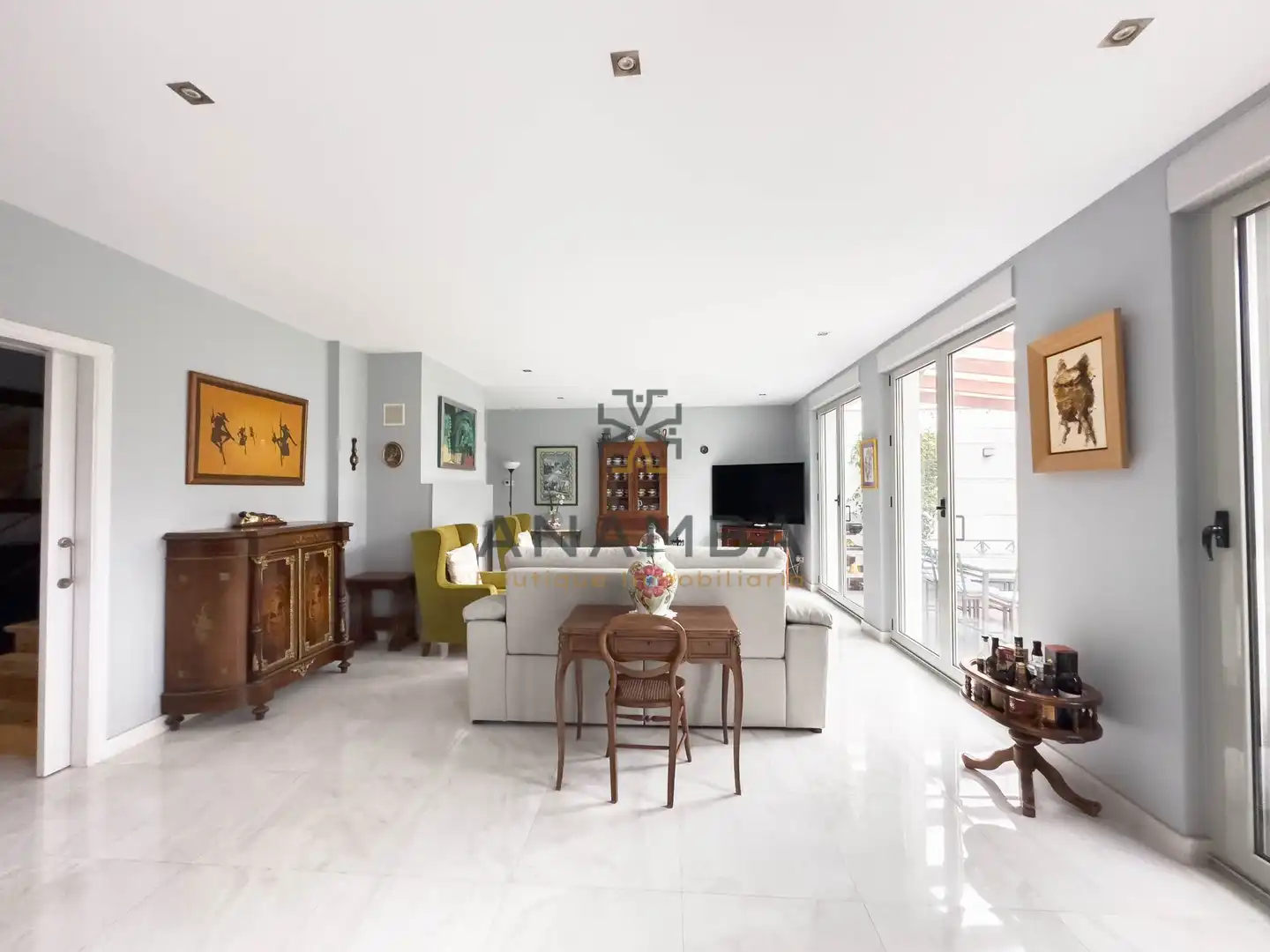 Living room of Houses for sale in Muros de Nalón  with Storage room
