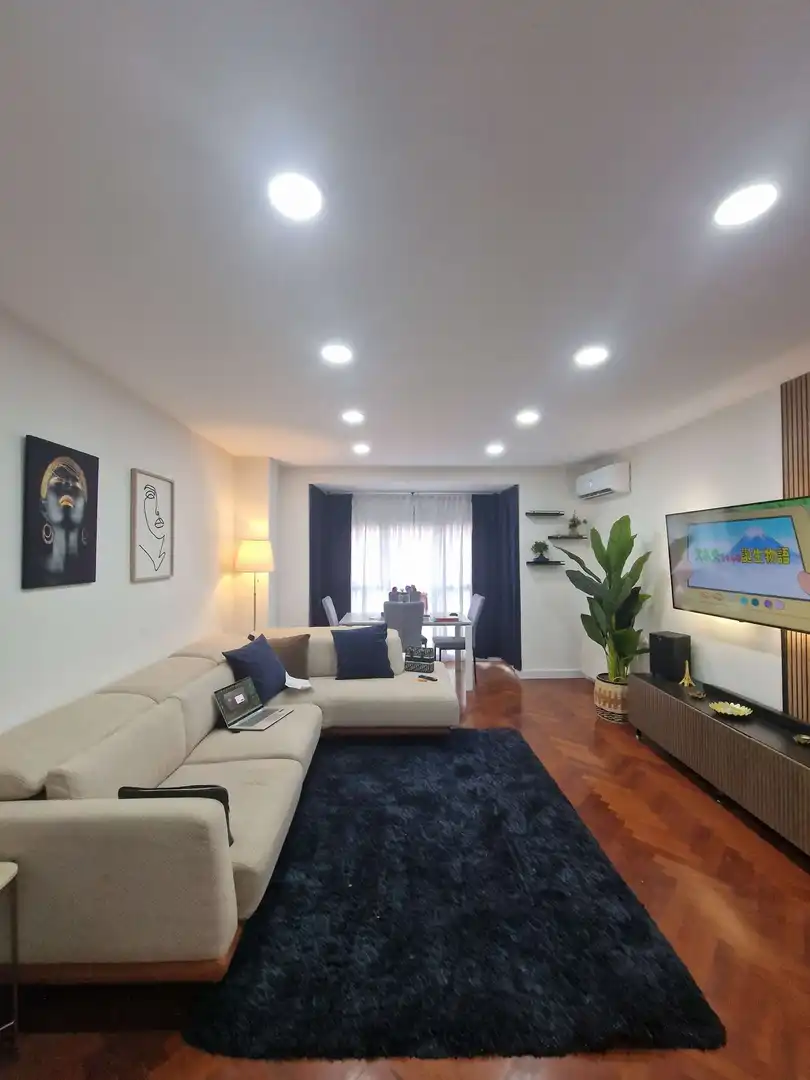 Sala d'estar de Apartament per a compartir en Madrid amb Aire condicionat, Calefacció i Terrassa
