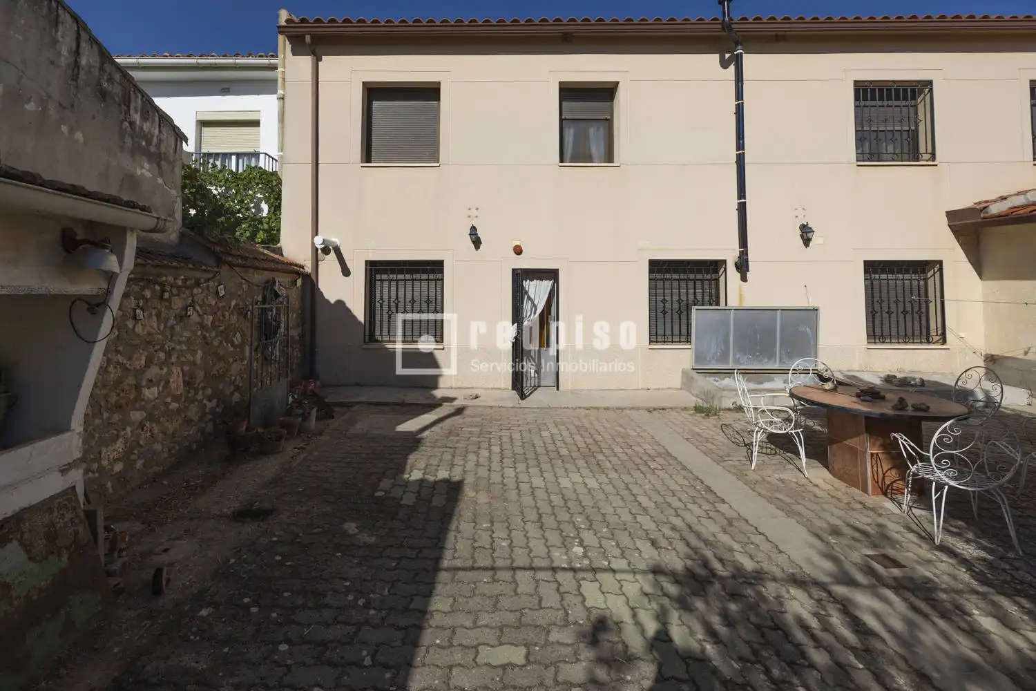 Vista exterior de Casa o chalet en venta en Noblejas con Calefacción, Jardín privado y Trastero