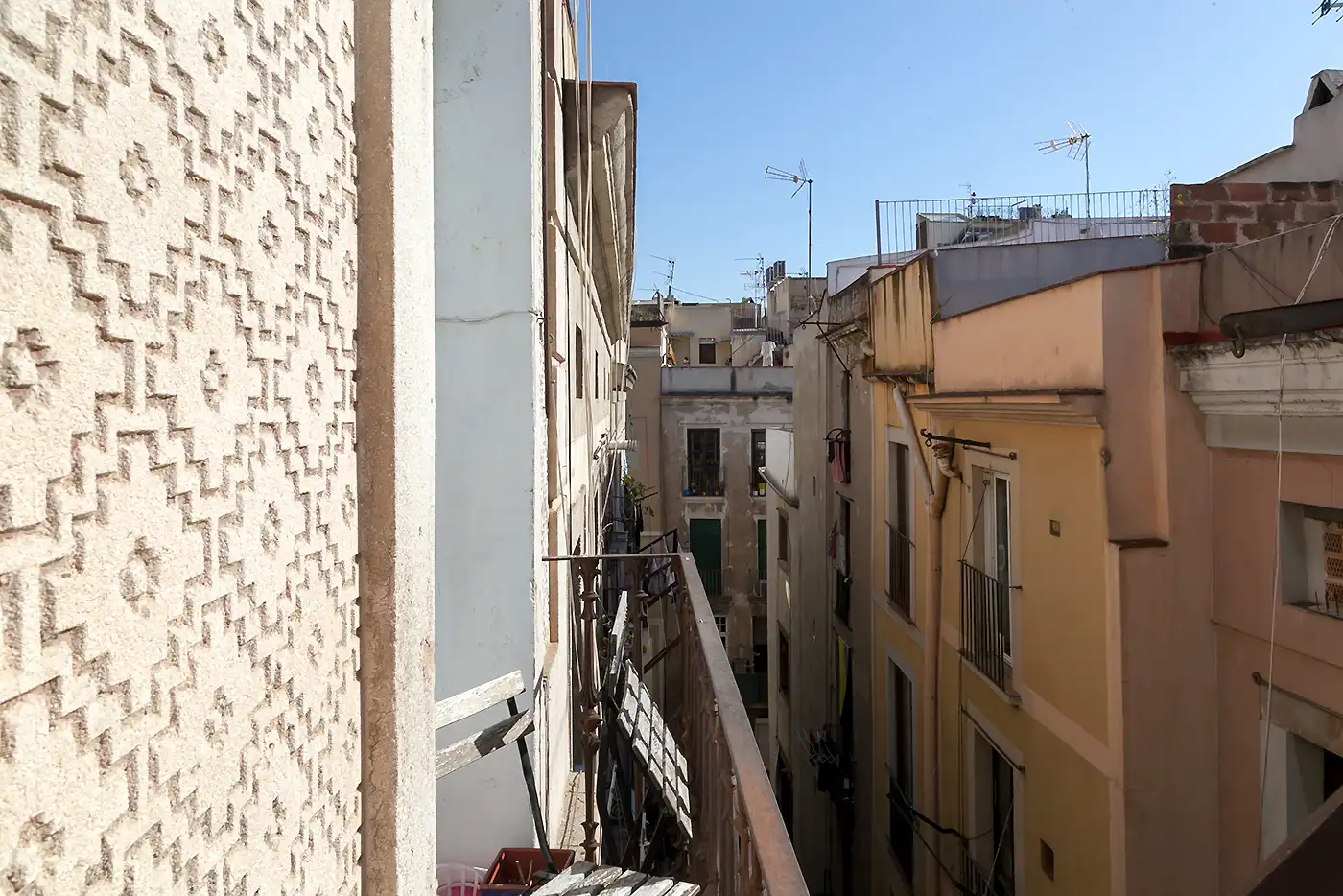Terrasse von Wohnung zum Verkauf in Barcelona mit Klimaanlage, Möbliert und Balkon