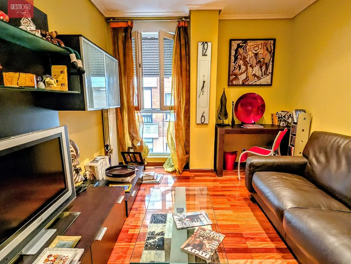 Living room of Flat for sale in Santander  with Heating