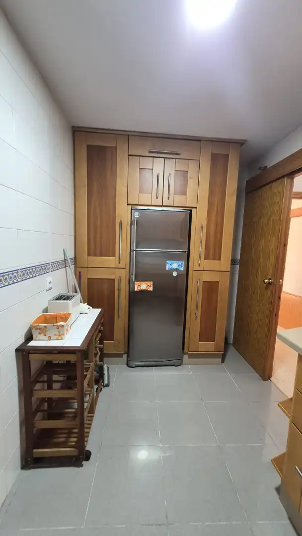 Kitchen of Flat for sale in Algeciras  with Air Conditioner, Terrace and Furnished
