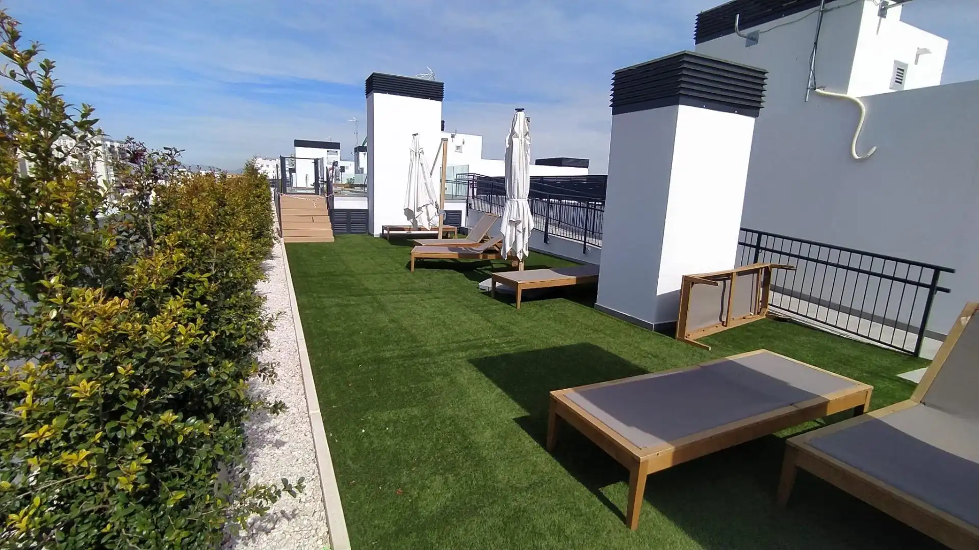 Terrace of Flat for sale in Málaga Capital  with Air Conditioner, Terrace and Storage room