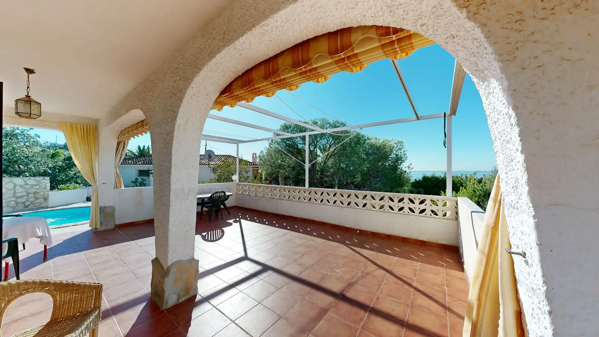 Terrace of Houses for sale in El Campello  with Private garden, Terrace and Swimming Pool
