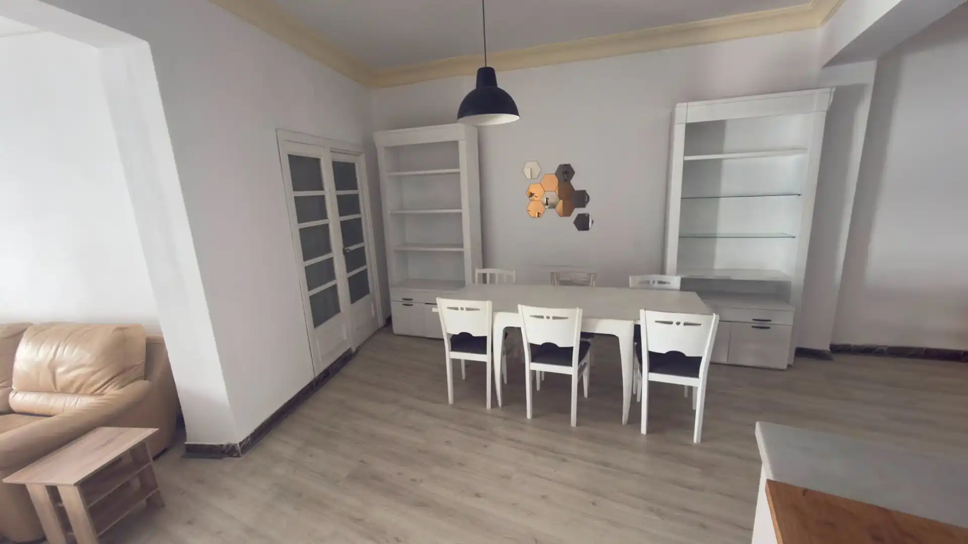 Menjador de Apartament de lloguer en Valencia amb Moblat, Forn i Rentadora
