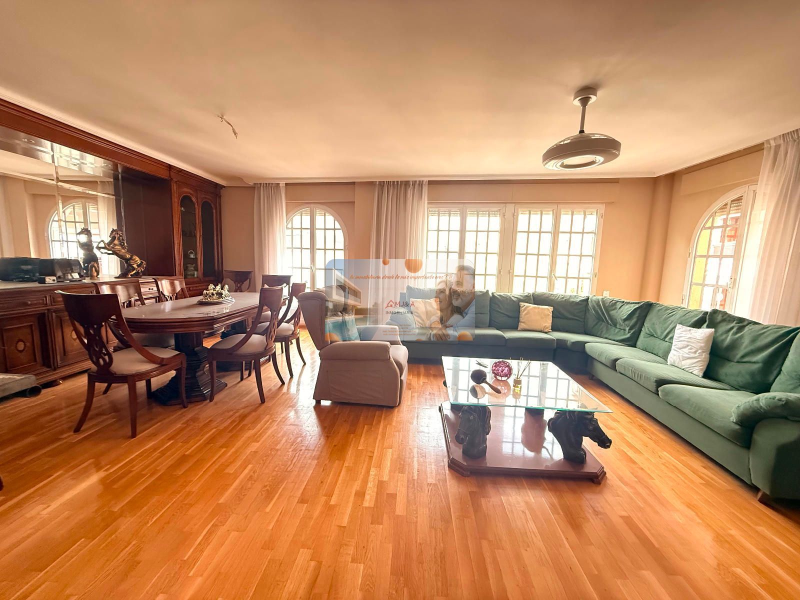 Living room of Duplex for sale in Castellón de la Plana / Castelló de la Plana  with Air Conditioner, Heating and Parquet flooring