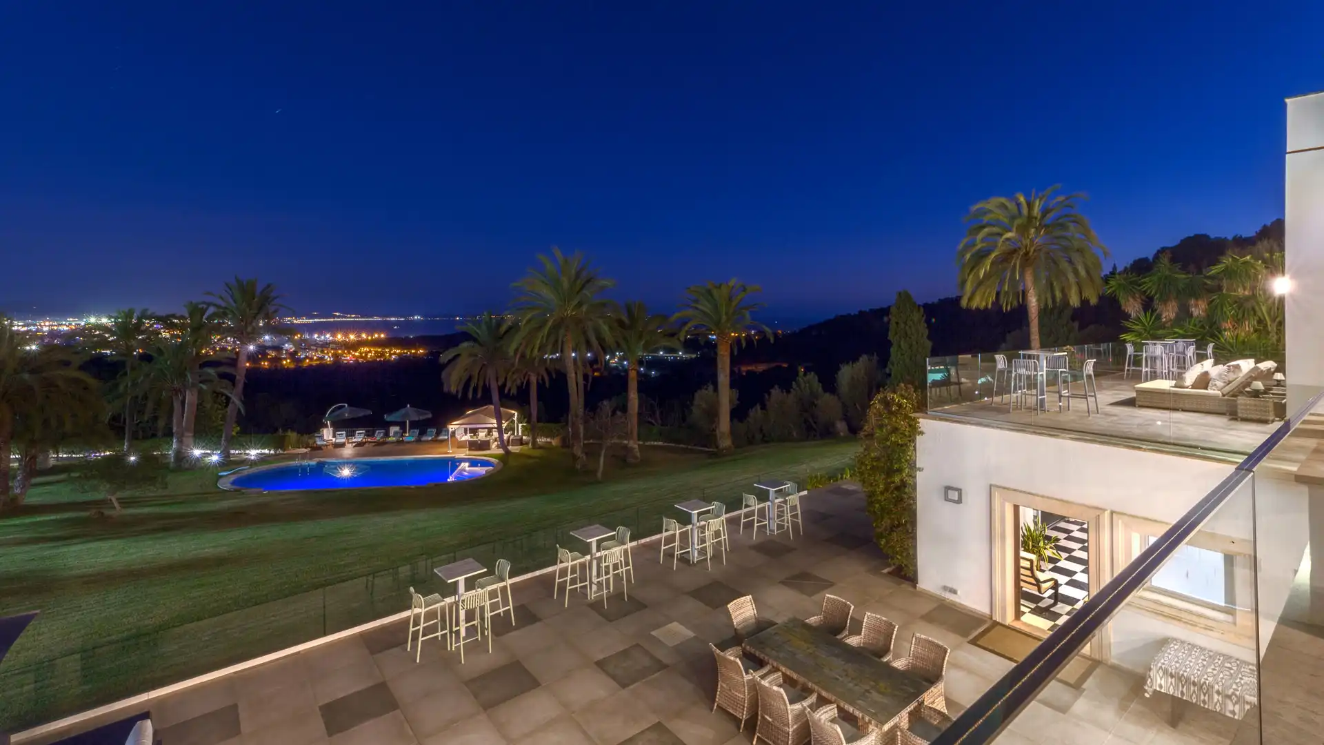 Terraza de Casa o chalet en venta en  Palma de Mallorca con Aire acondicionado, Calefacción y Parquet