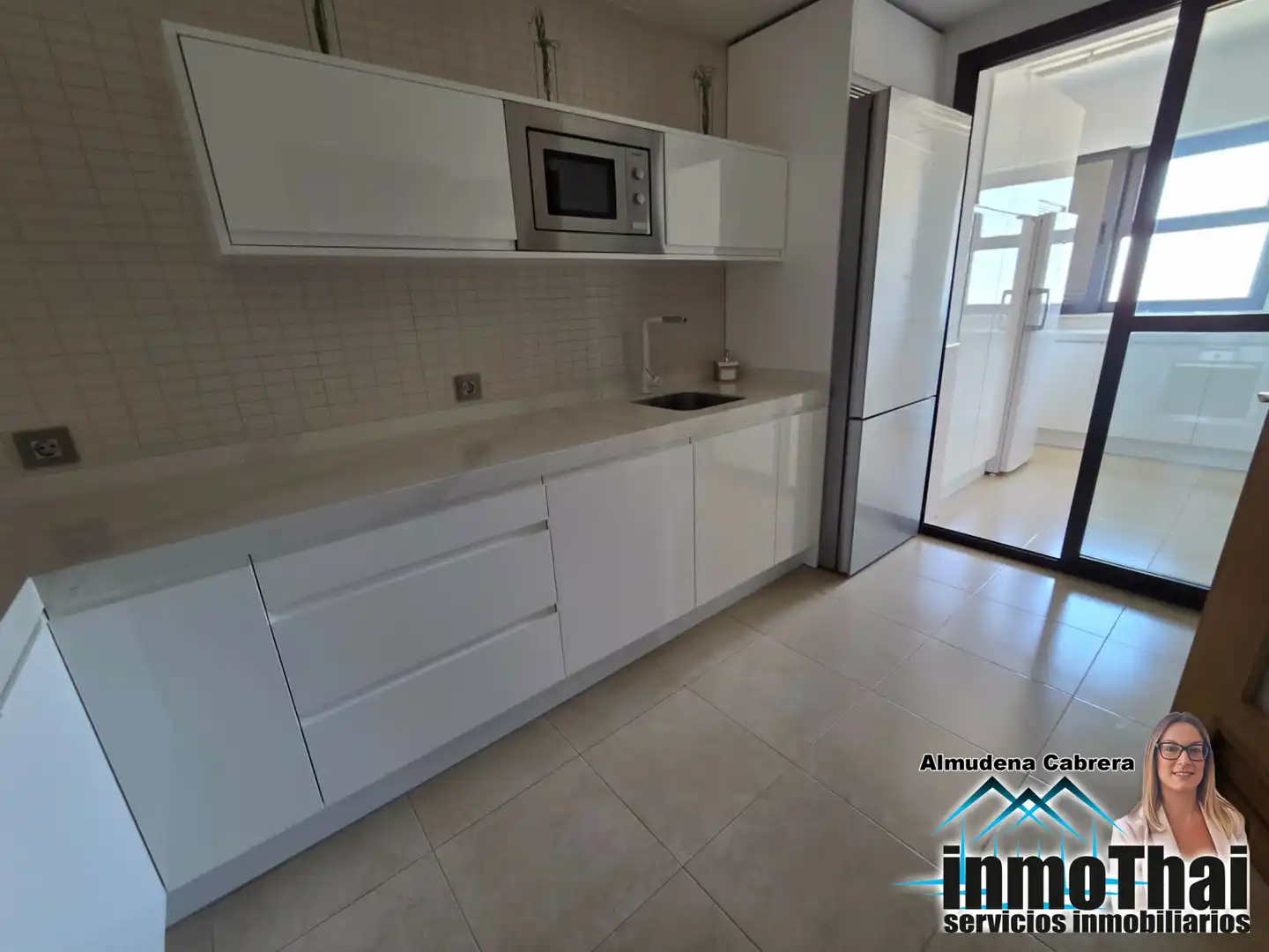 Kitchen of Flat for sale in Jerez de la Frontera  with Air Conditioner, Terrace and Storage room
