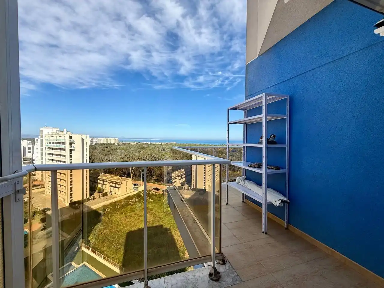 Terraza de Apartamento en venta en Guardamar del Segura con Aire acondicionado, Jardín privado y Terraza