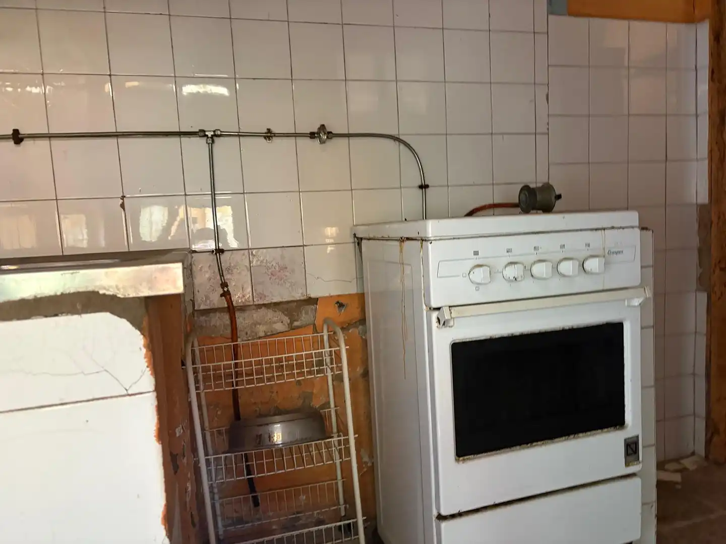 Cocina de Casa o chalet en venta en Montijo con Jardín privado