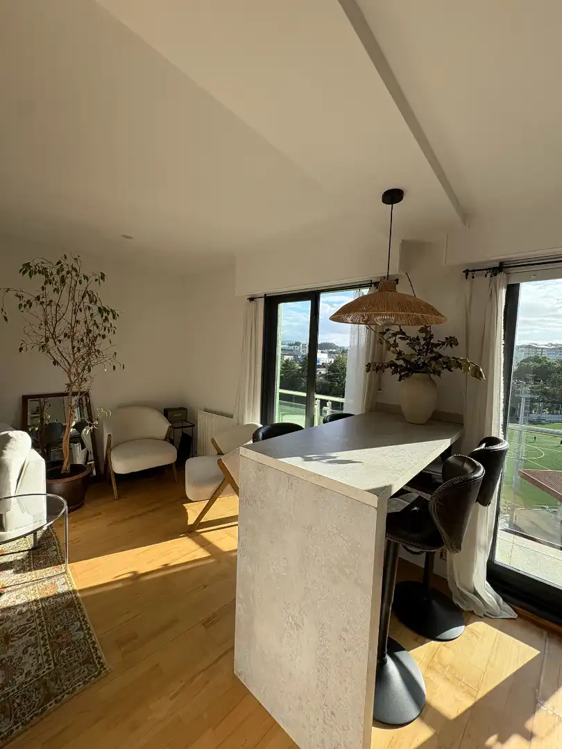 Terrassa de Apartament de lloguer en A Coruña Capital  amb Calefacció, Traster i Forn