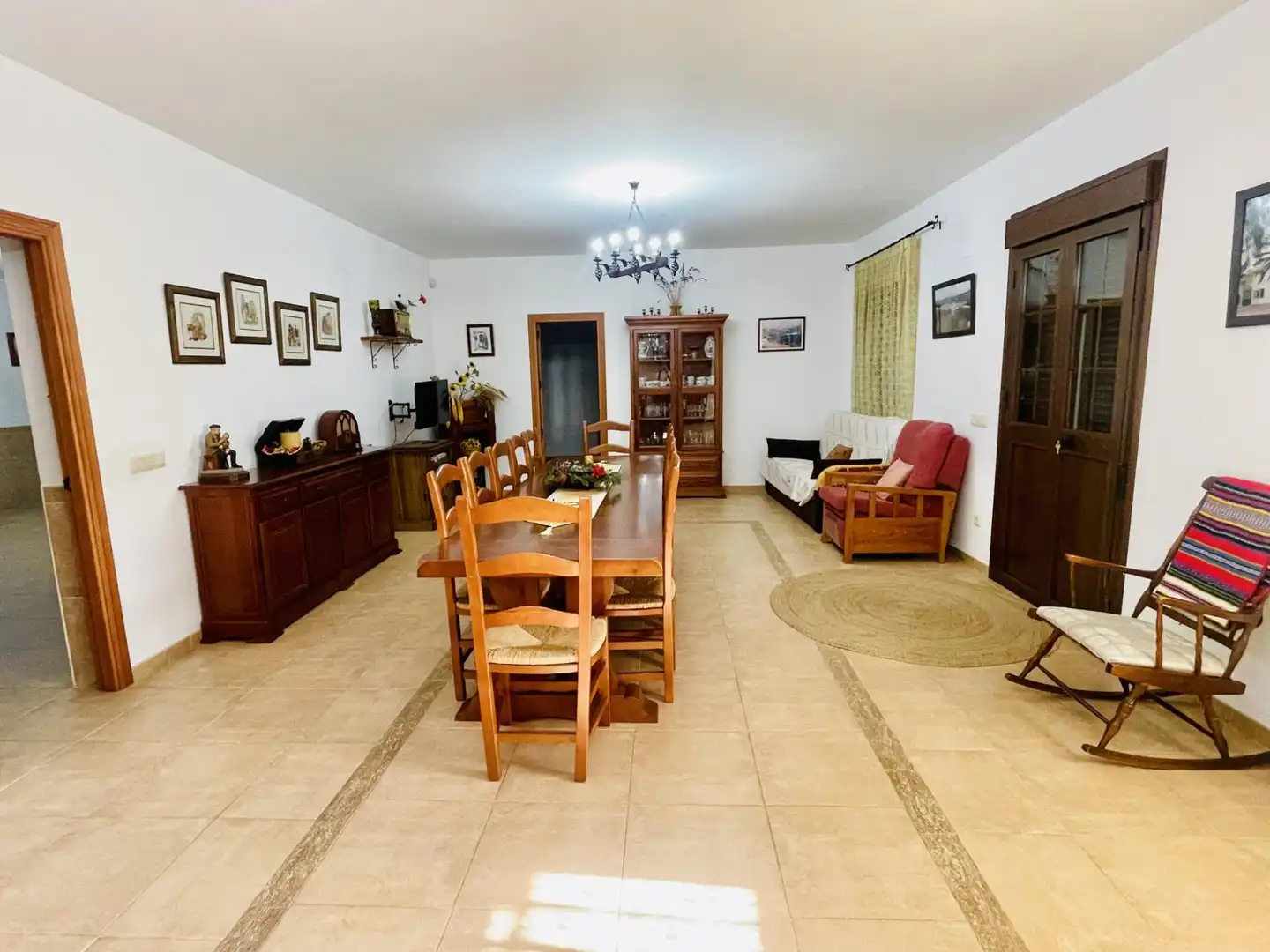 Comedor de Finca rústica en venta en Badolatosa con Jardín privado, Terraza y Piscina