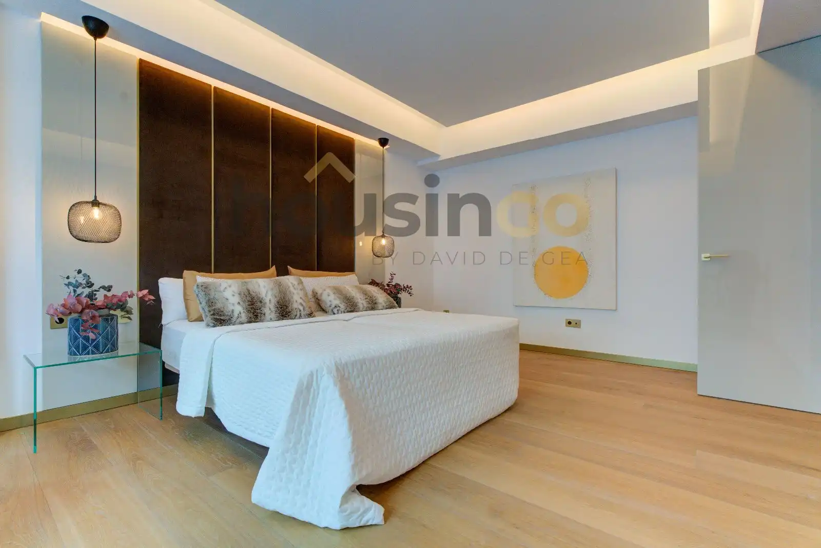 Bedroom of Flat for sale in Madrid  with Air Conditioner, Heating and Terrace