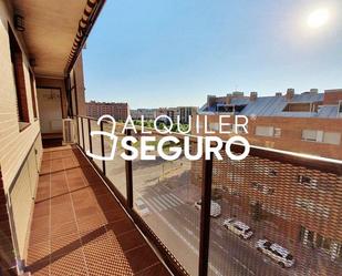 Exterior view of Flat to rent in  Madrid Capital  with Air Conditioner, Heating and Terrace