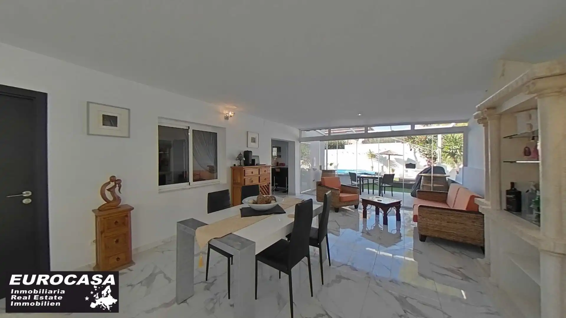 Wohnzimmer von Haus oder Chalet zum Verkauf in La Nucia mit Privatgarten, Terrasse und Abstellraum